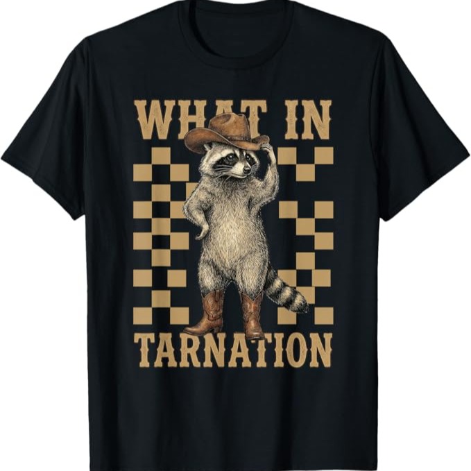 To get this design go to AMAZON - search for MTJ-Mushrooms funny raccoon shirt