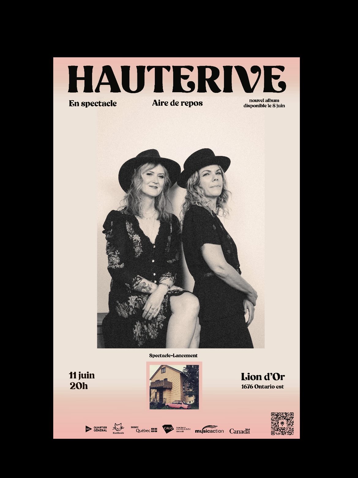 Graphisme et typographie pour l’album Aire de repos de @_hauterive_ :-)

Photo...