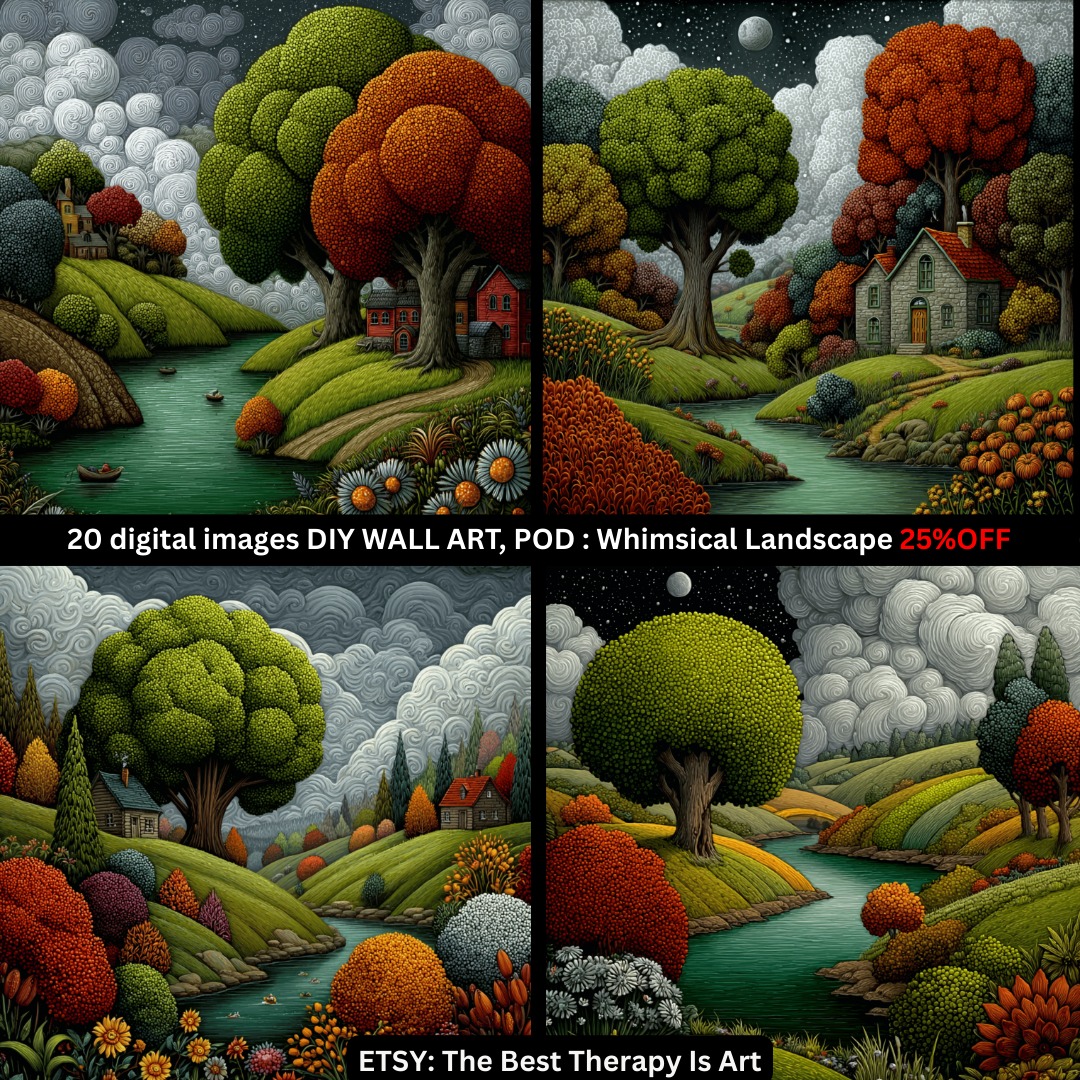 To go to this artwork in my ETSY store: The Best Therapy Is Art: pop the link be...