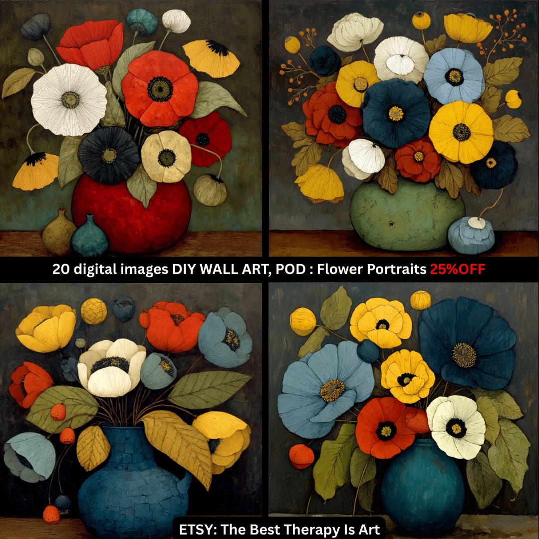 To go to this artwork in my ETSY store: The Best Therapy Is Art: pop the link be...