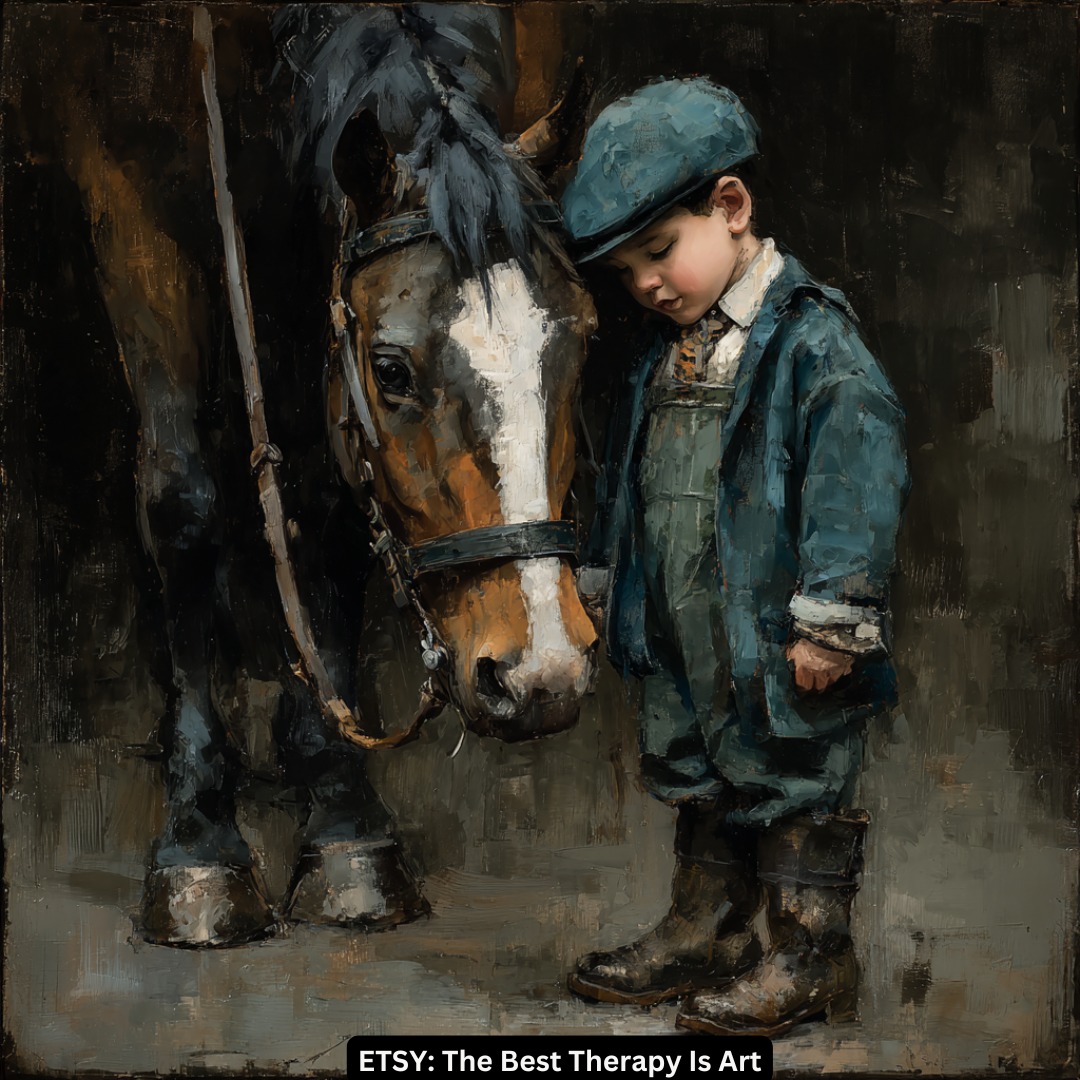 To go to this artwork in my ETSY store: The Best Therapy Is Art: pop the link be...