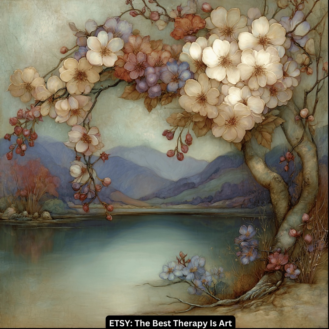 To go to this artwork in my ETSY store: The Best Therapy Is Art: pop the link be...