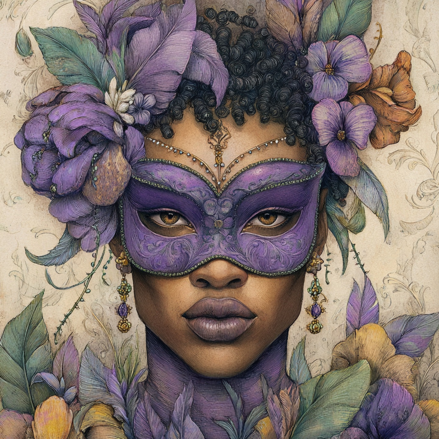 ARRIVING IN STORE SOON Mardi Gras Series: ETSY: The Best Therapy Is Art.