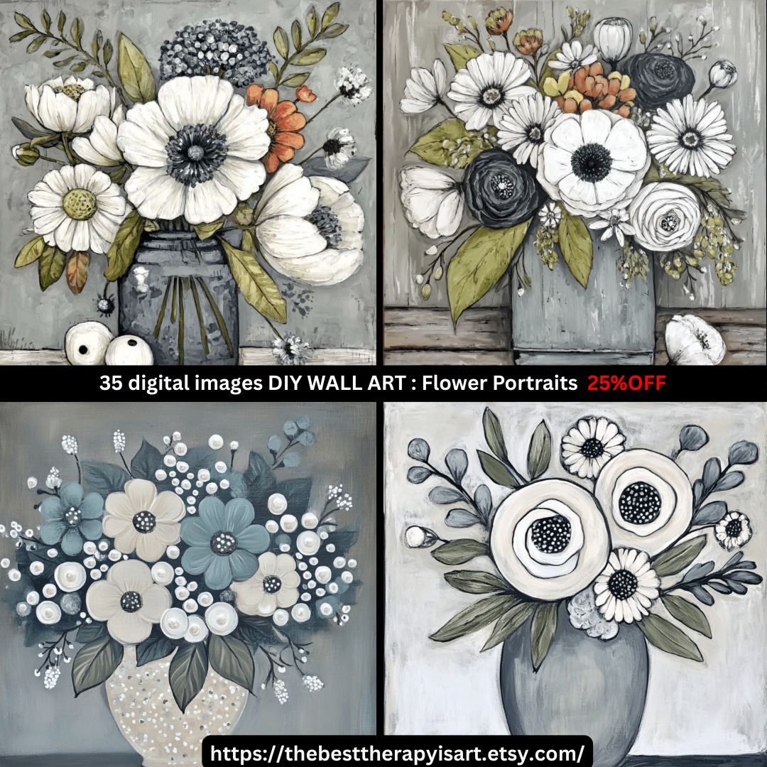 To go to this artwork in my ETSY store: The Best Therapy Is Art: pop the link be...
