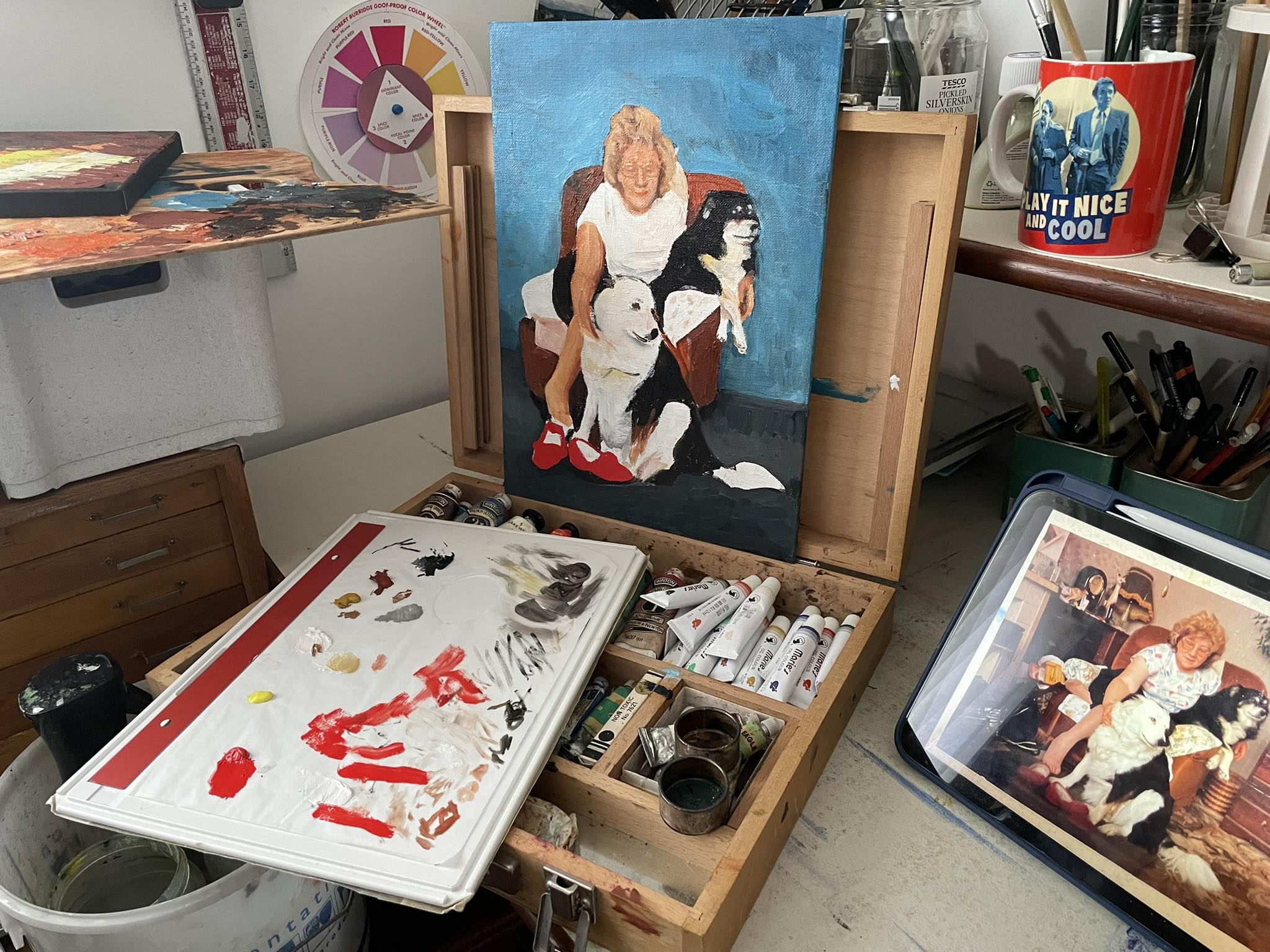 A relatively new medium for me is painting with oils. Start off with something s...