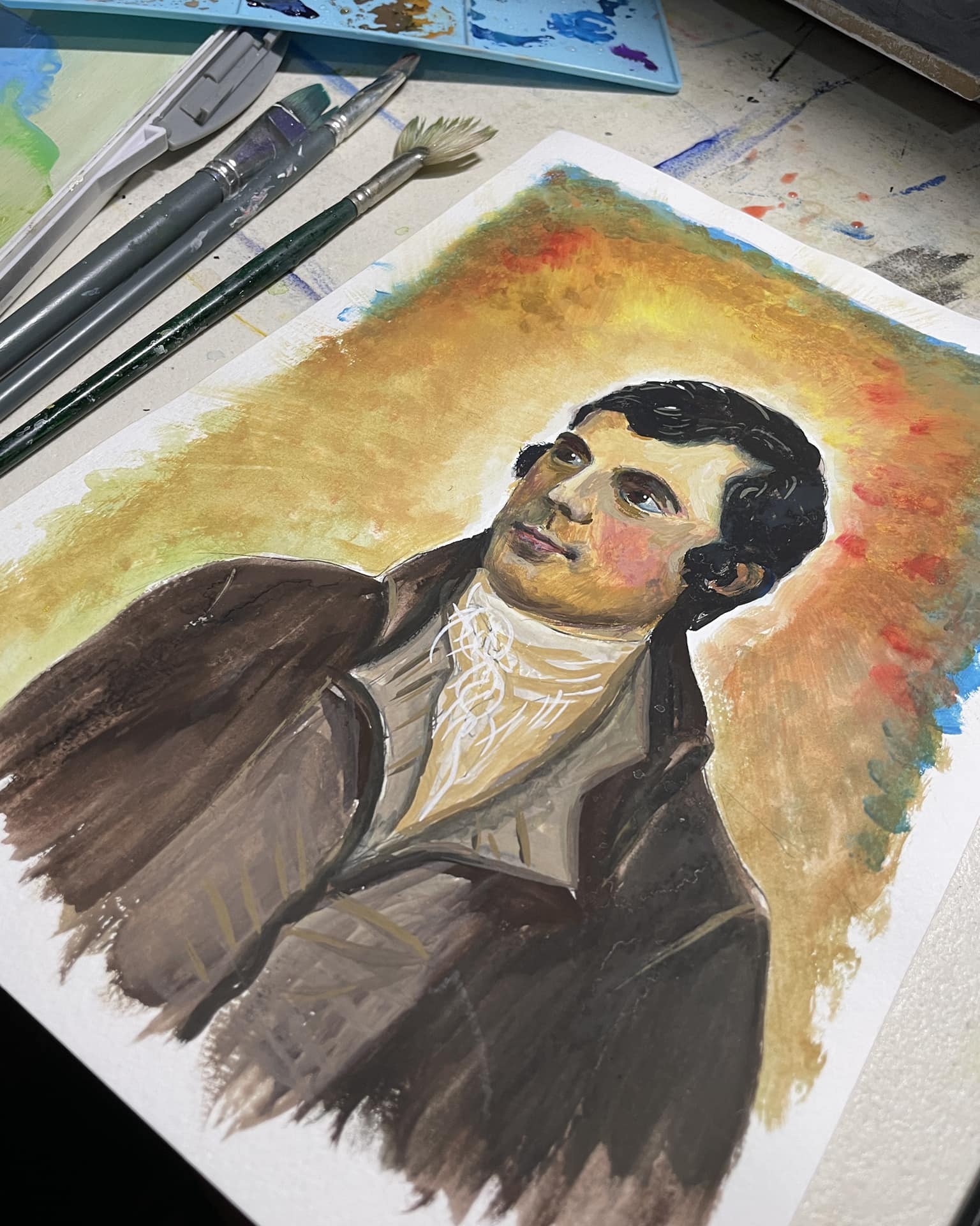 My wee tribute to the bard! Scotland’s famous poet who wrote many pieces, one th...