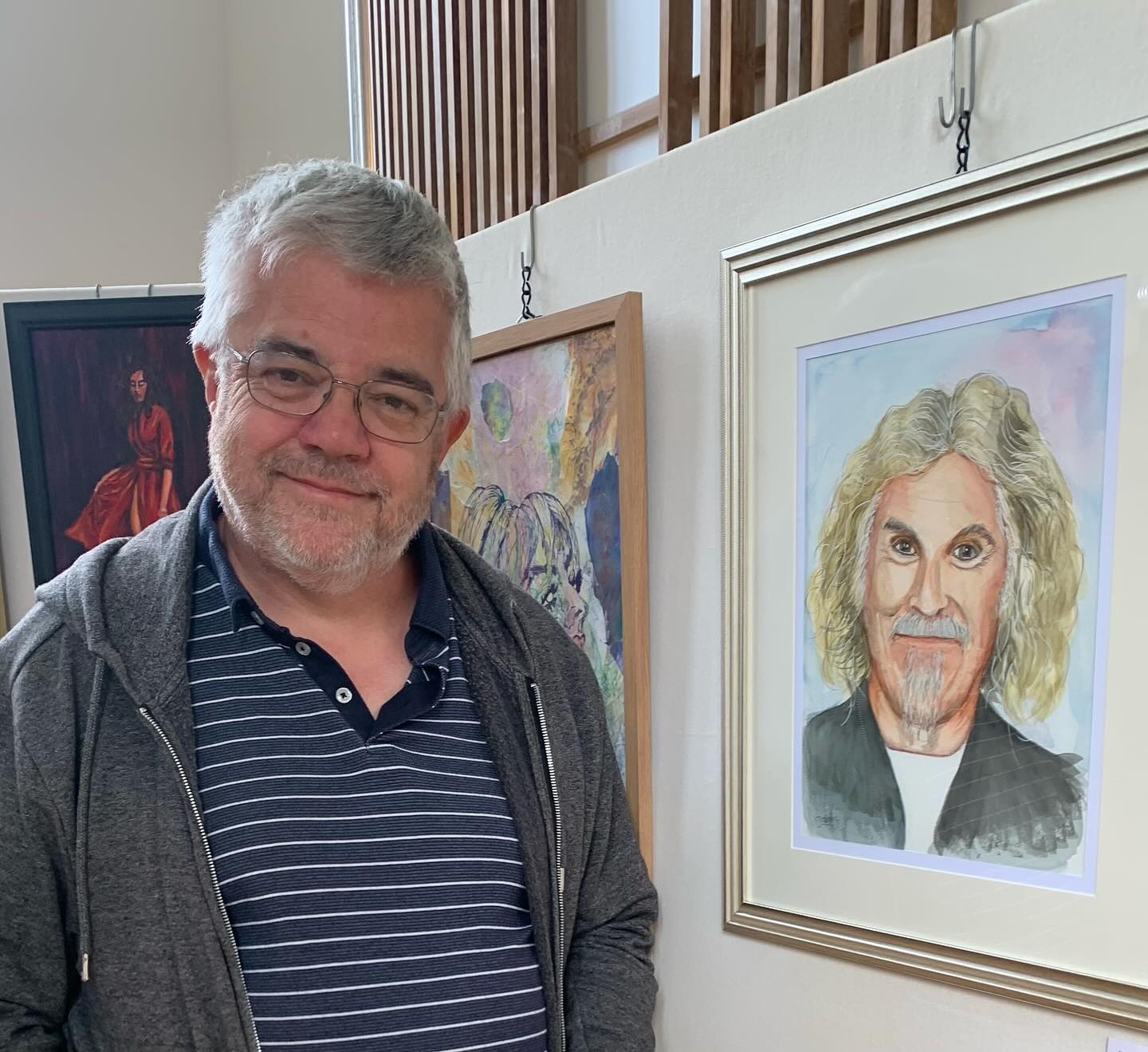Yesterday, I had the privilege of stewarding for an exhibition at the Barony Cen...