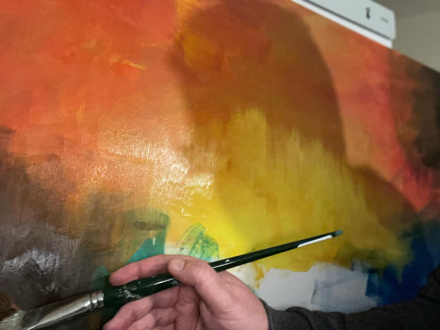 A work in progress of an abstract I’m working on. I’ll post when it is finished.