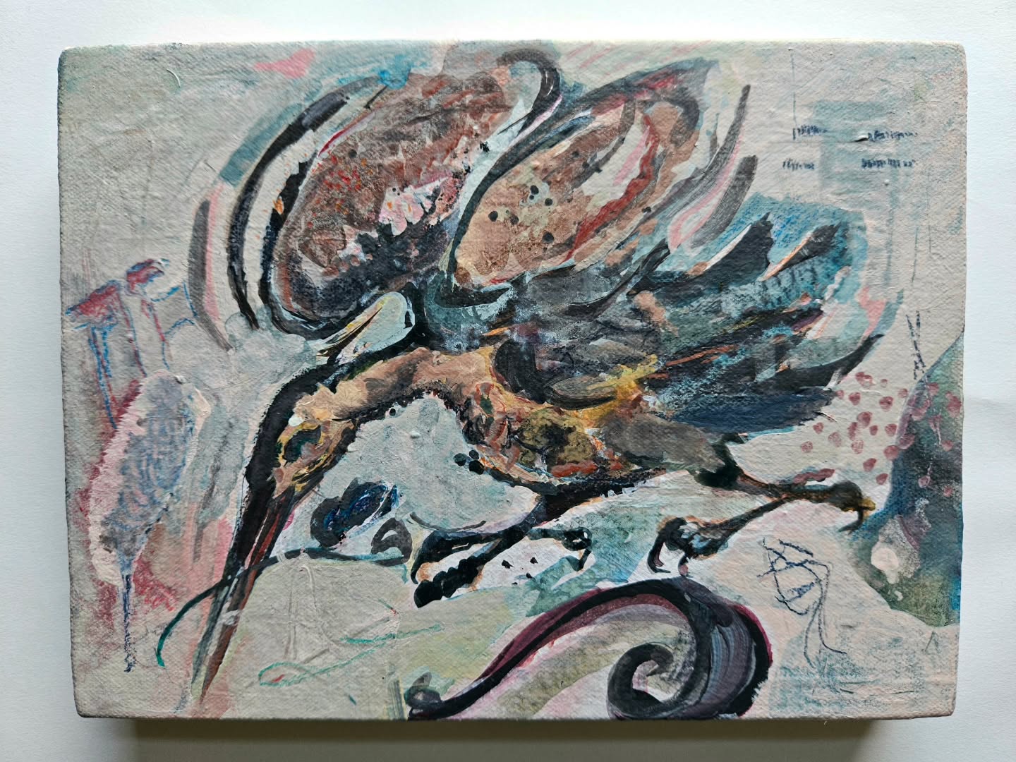 Bianca
#acrylicpainting #rennaisance #grotesques #fresco