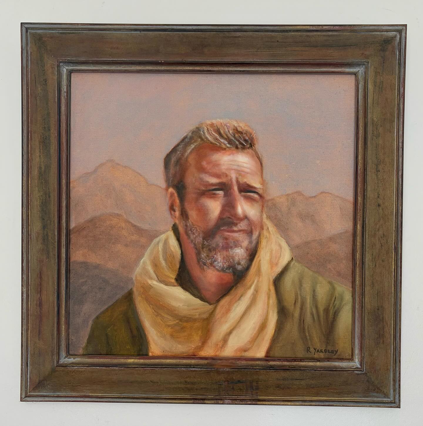 Frames can be arranged at near cost price.  This is an example of commissioned p...