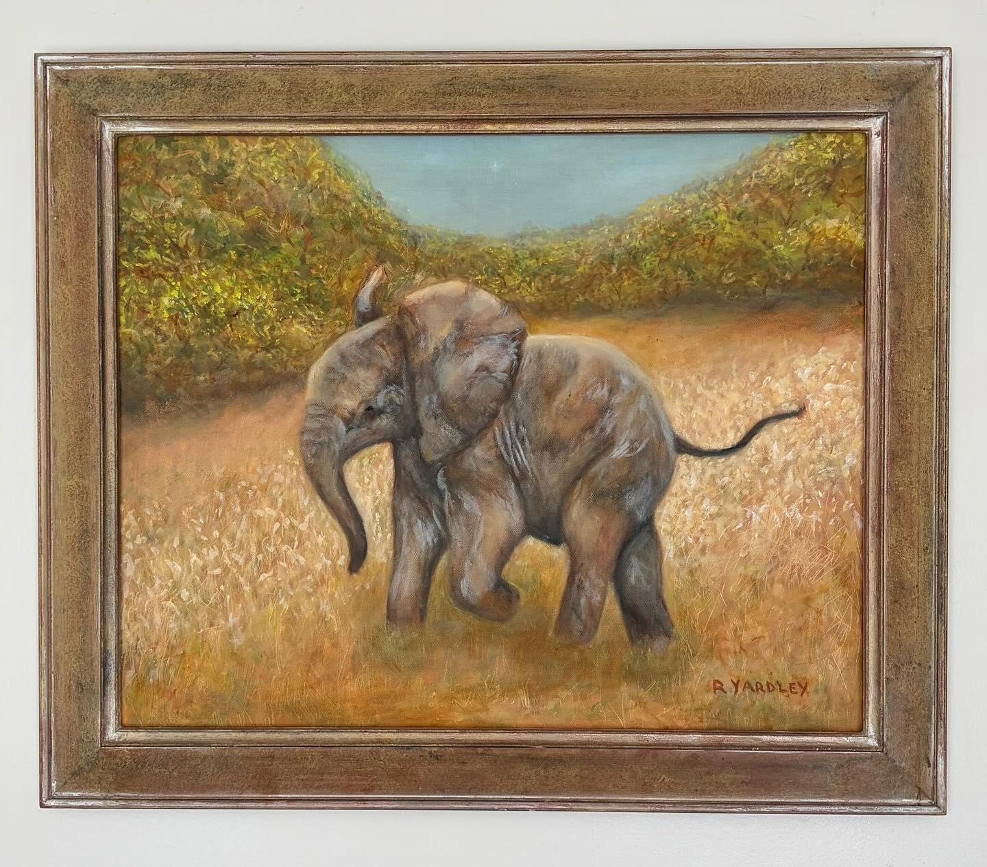 Small beginnings.  Optional frames are extra by arrangement.