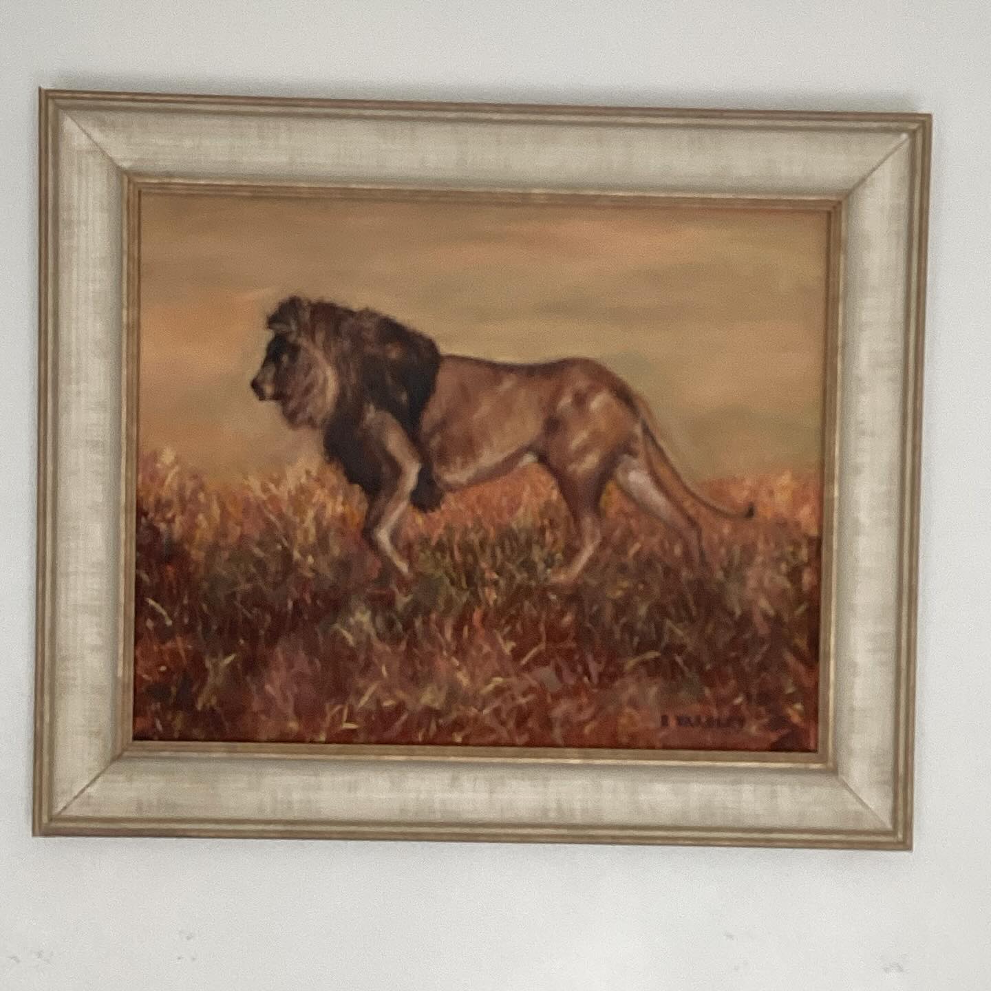 Frame included.