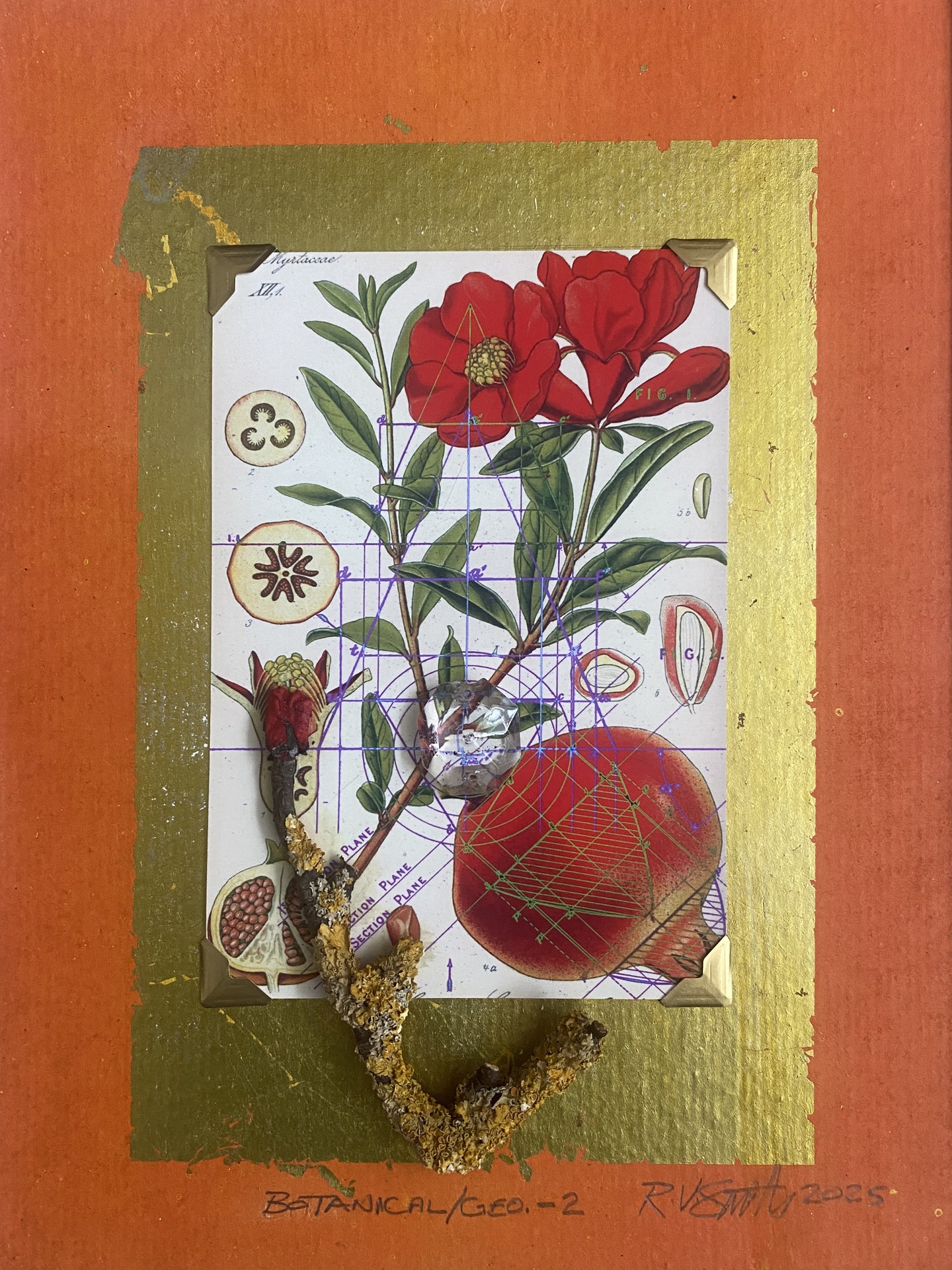 Various Content - 
Chinese Joss Paper +
A6 Inkjet Print +
Vintage Chandelier...