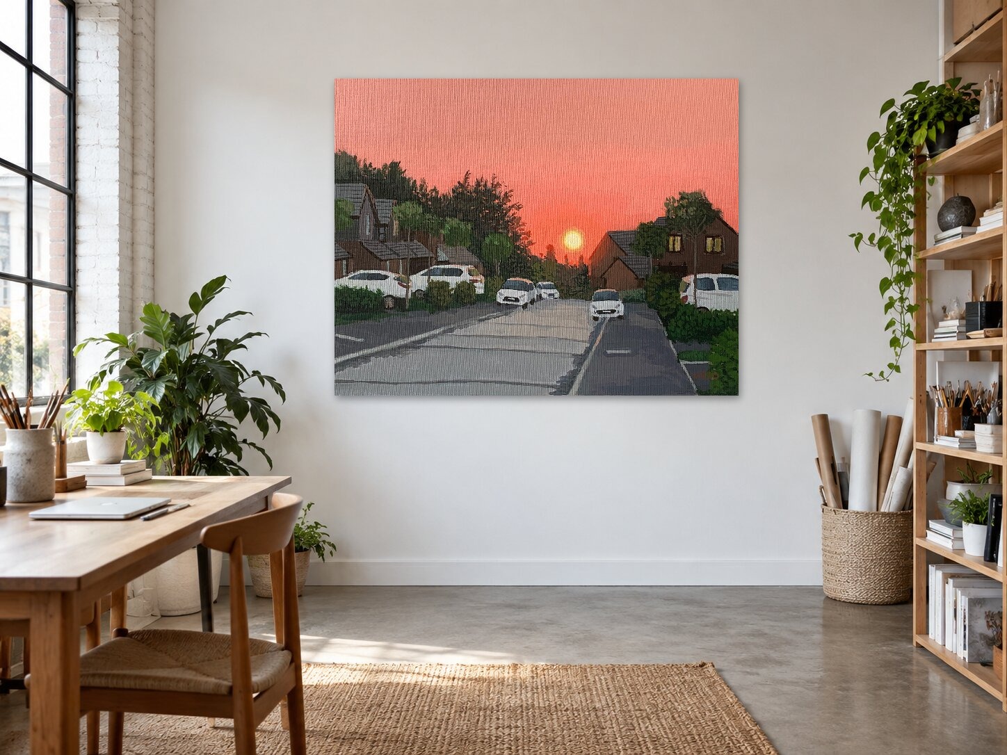 Sunset over Cassidy way