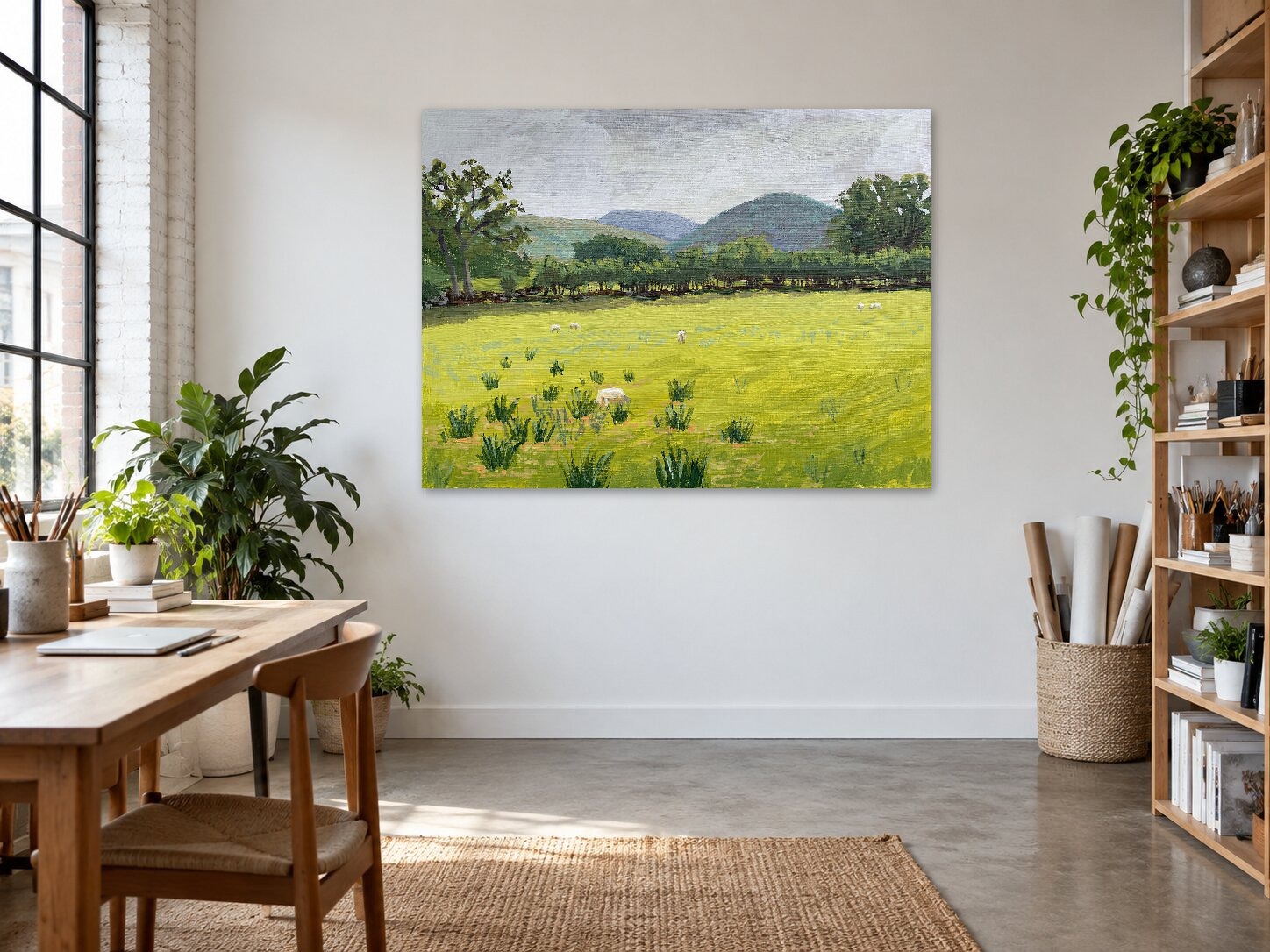 Sheep n’ mountains