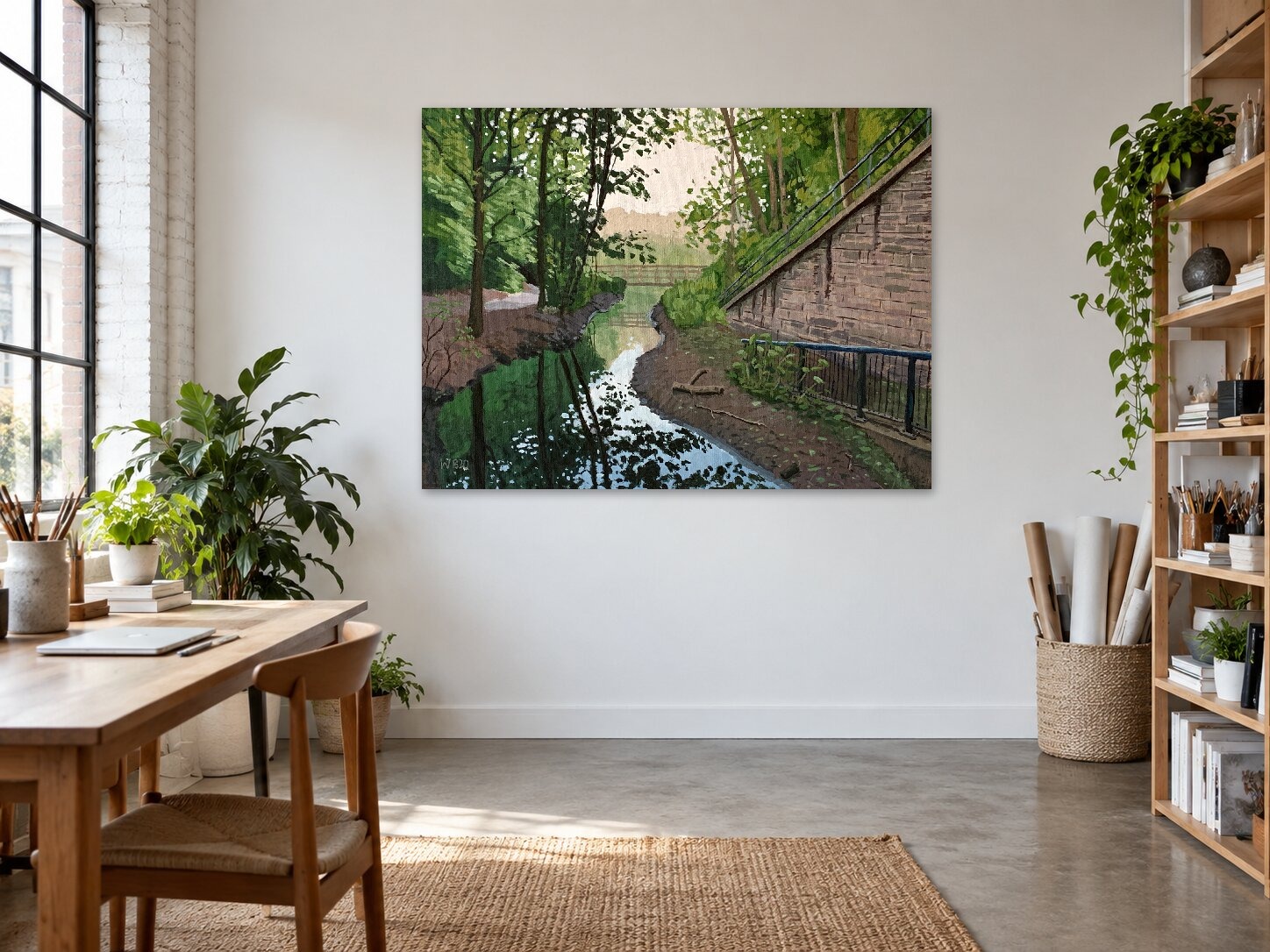 Bridge at Kempnough Brook
