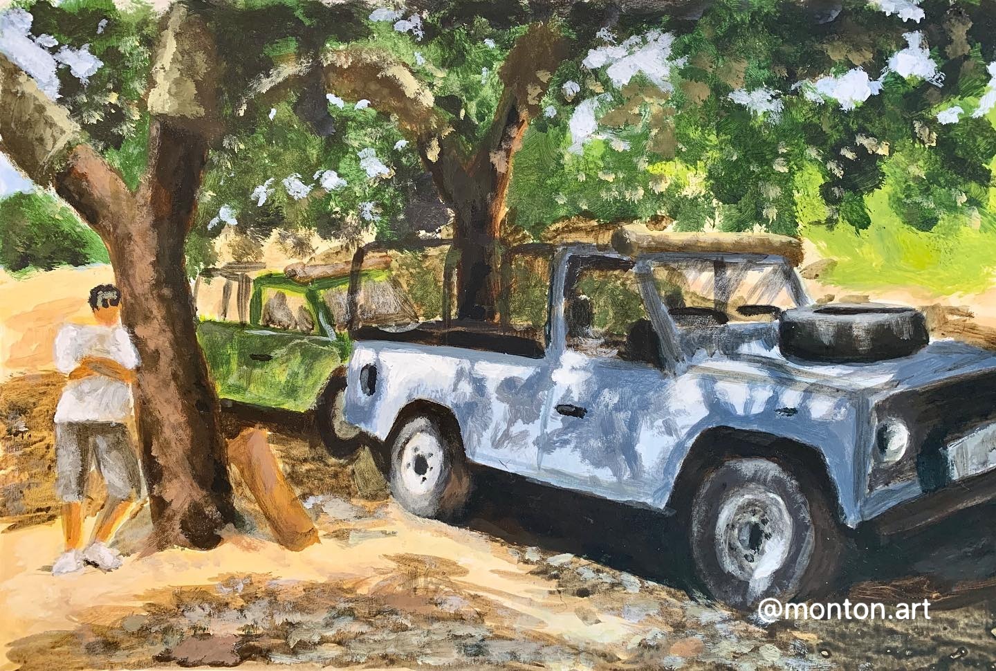 Super old painting I did years ago and found in a sketchbook. Acrylic on paper,...