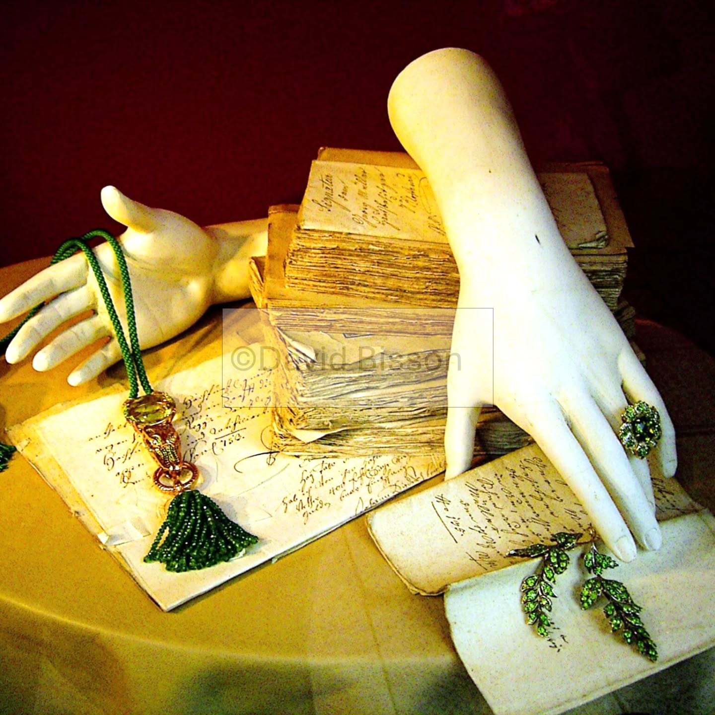 "Notes of Lost Youth". A digital print by David Bisson exhibited in the group sh...