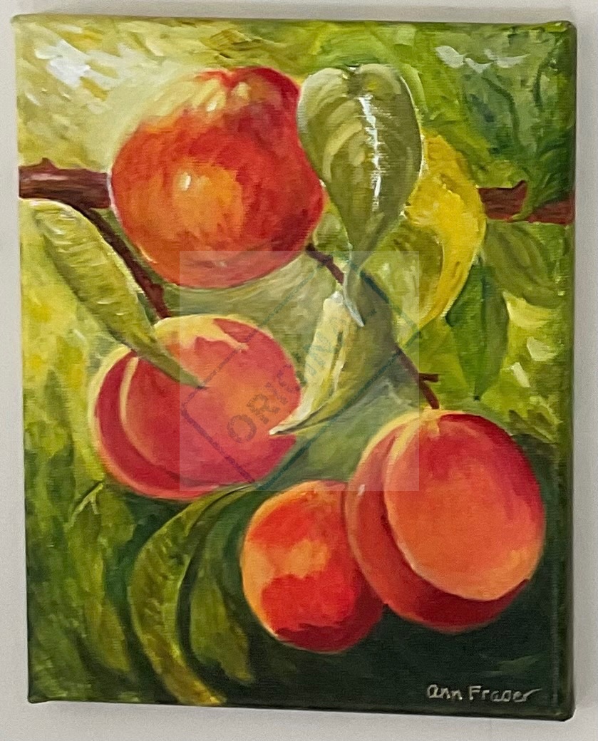 Sun kissed peaches.