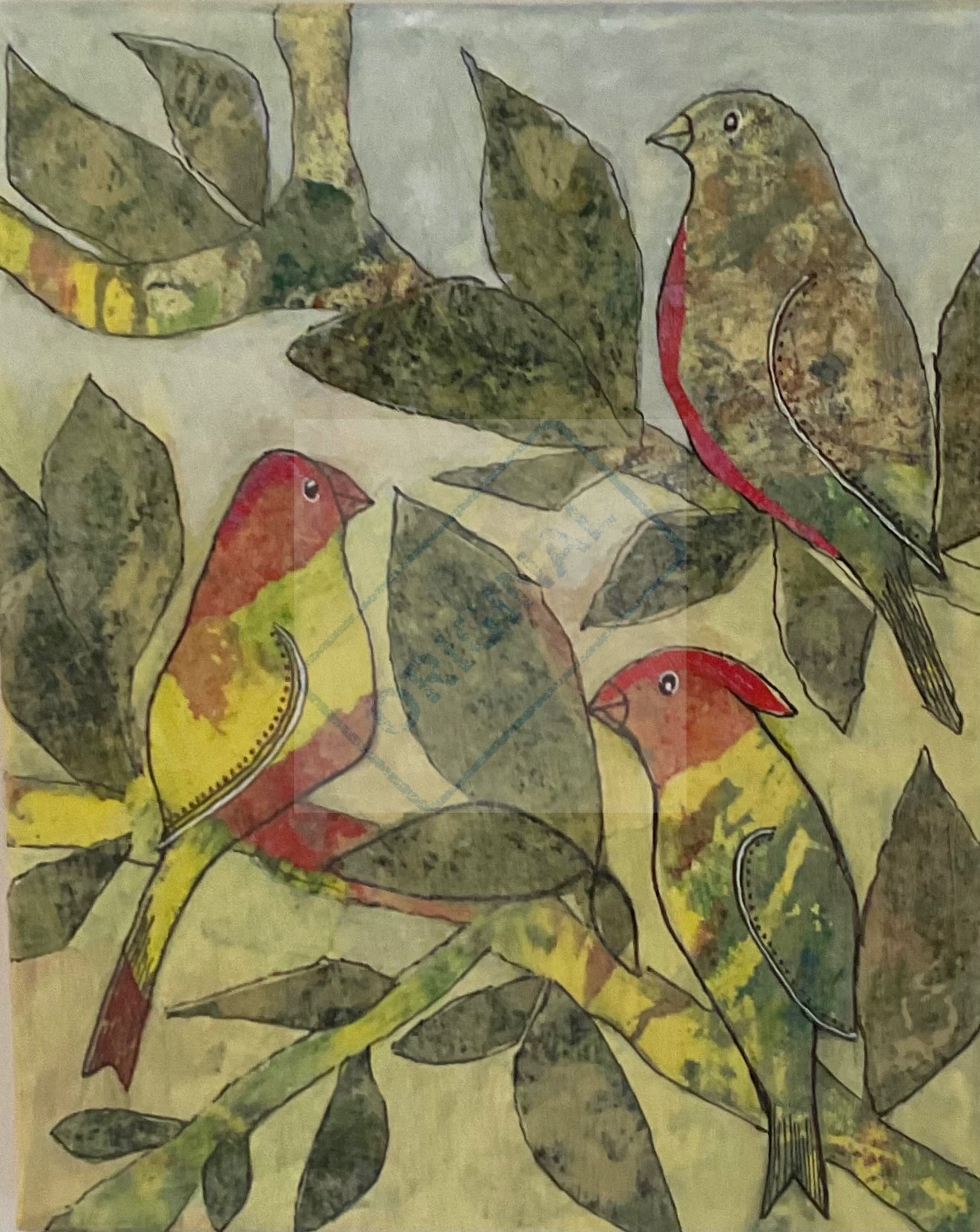 Overpainted Collage 2