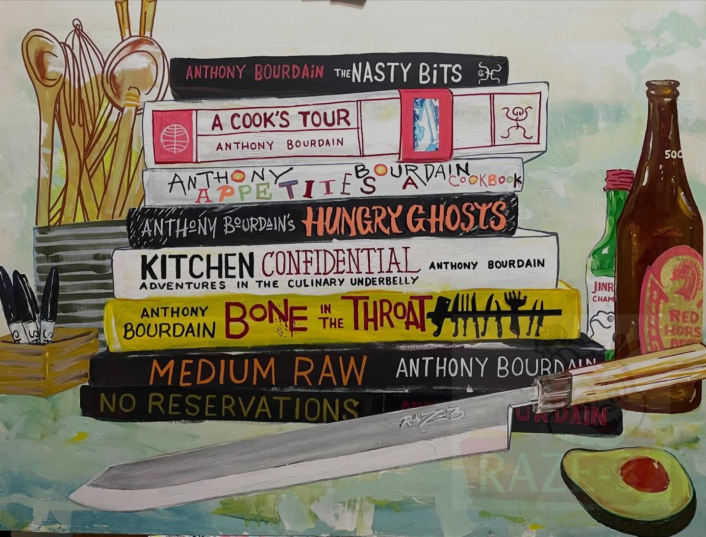 KNIVES AND BOOKS