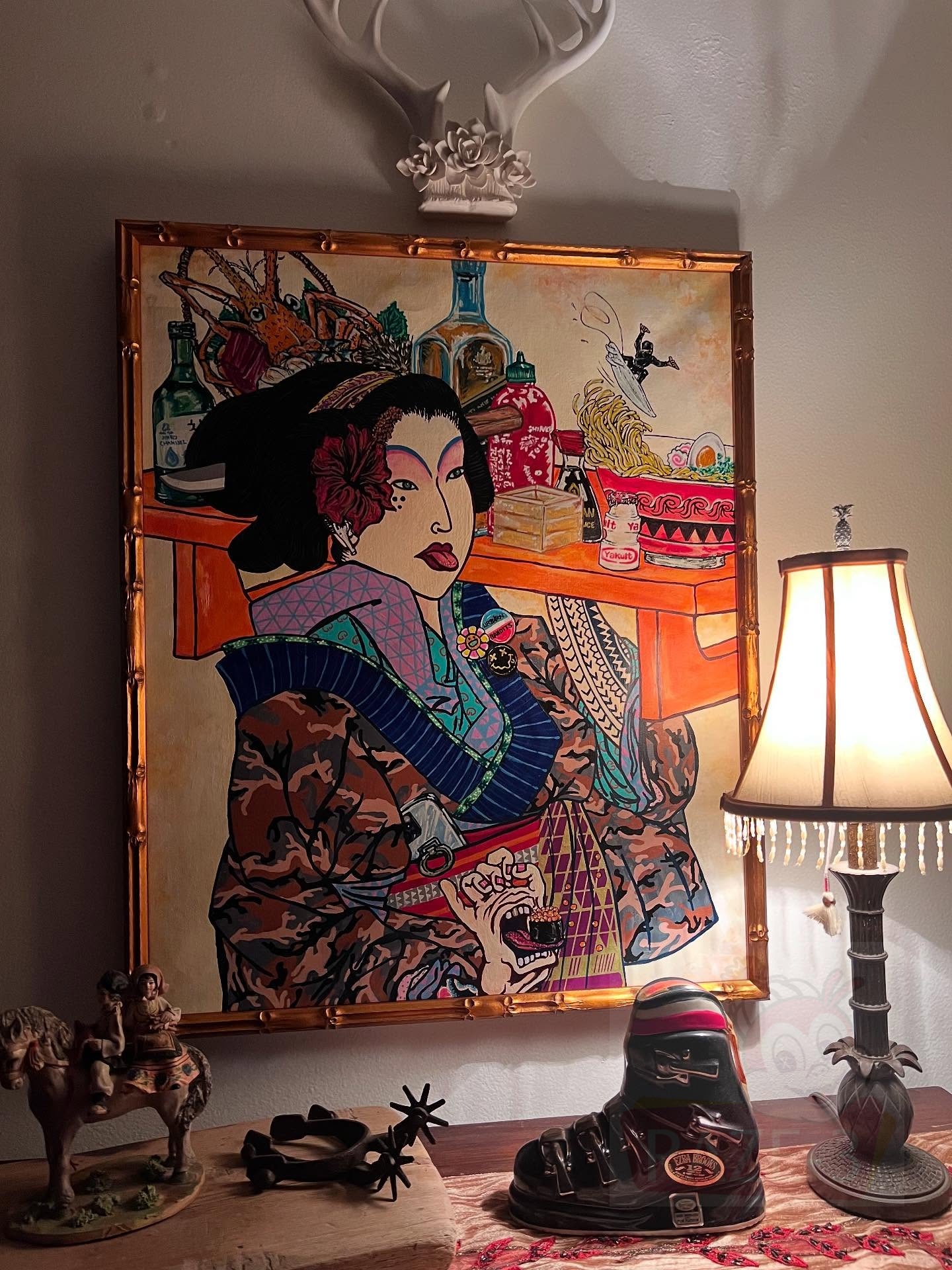 Sold
I’m happy this painting is hanging in one of my fave local couple, Craig &...