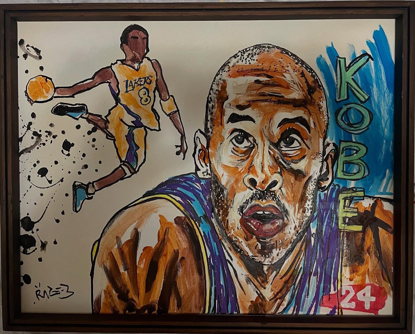 2025
Framed original acrylic painting