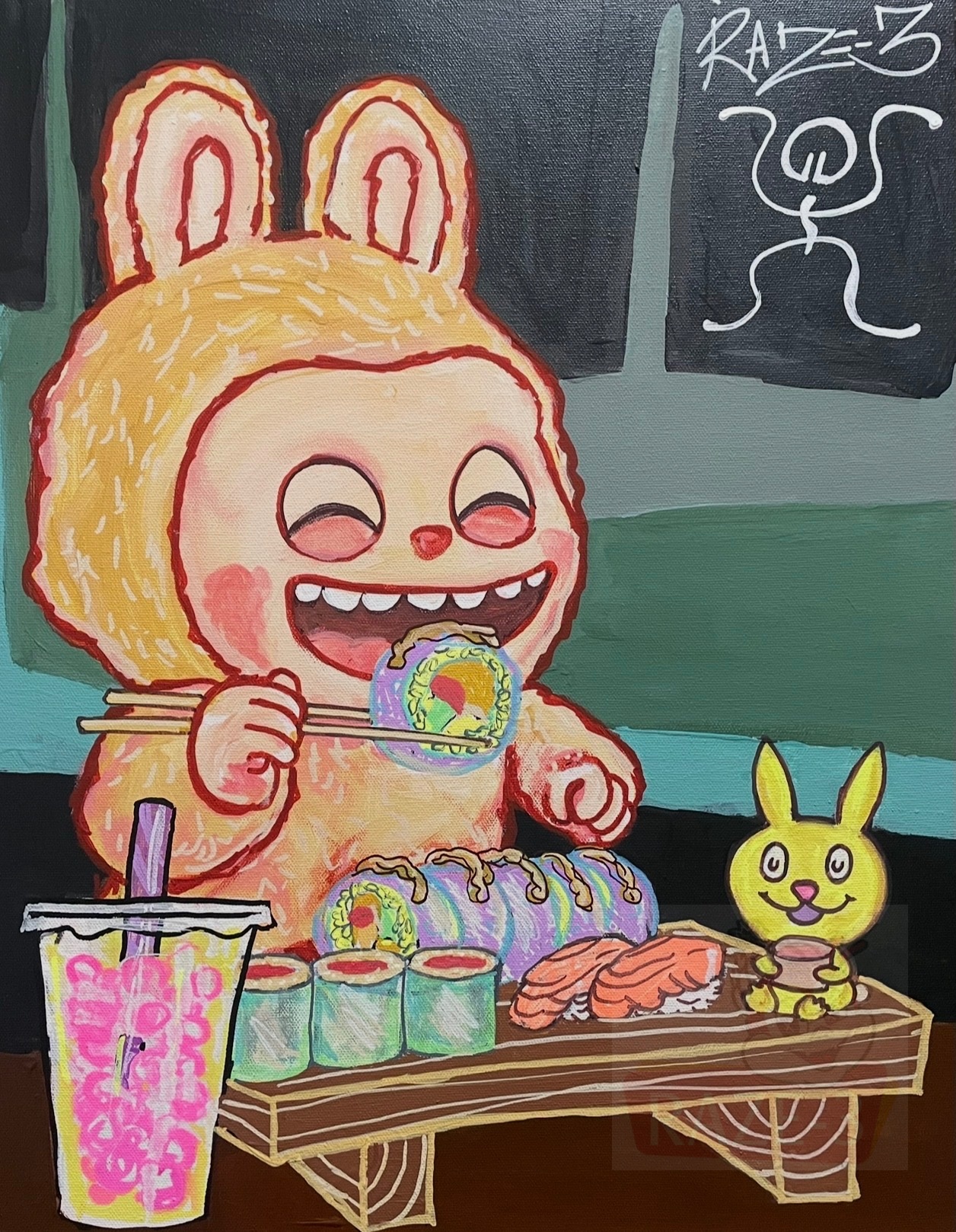 Labubu Sushi